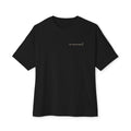 Allegedly. Oversized Boxy Tee — Paparazzi Flash Photo Monte-Carlo Pizza Back Print T-Shirt