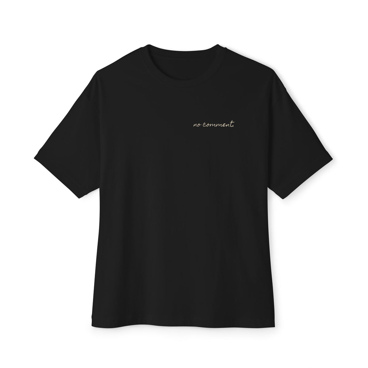 Allegedly. Oversized Boxy Tee — Paparazzi Flash Photo Monte-Carlo Pizza Back Print T-Shirt