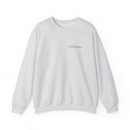 The Season Ended. We Didn't. Crewneck Sweatshirt — Mykonos Off-Season Flash Photo Back Print