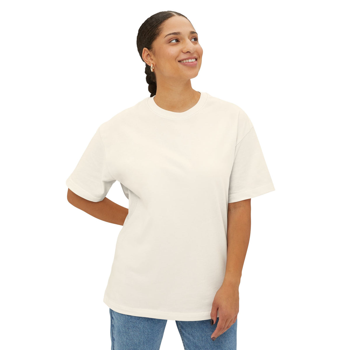 Wish You Were Here Mykonos Postcard Oversized Boxy Tee — Vintage Greece T-Shirt