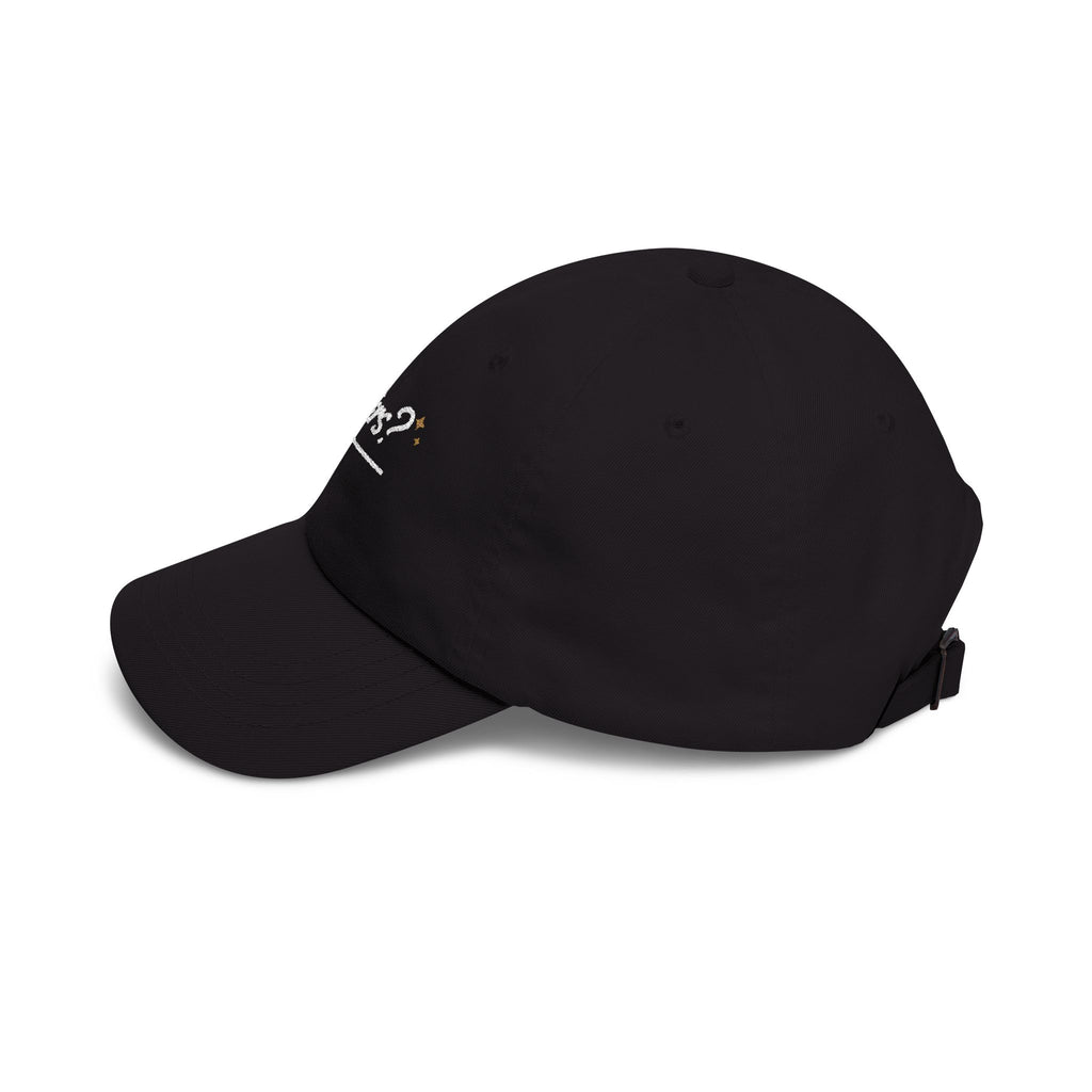 Afters? Embroidered Dad Hat — Retro Script Nightlife Cap