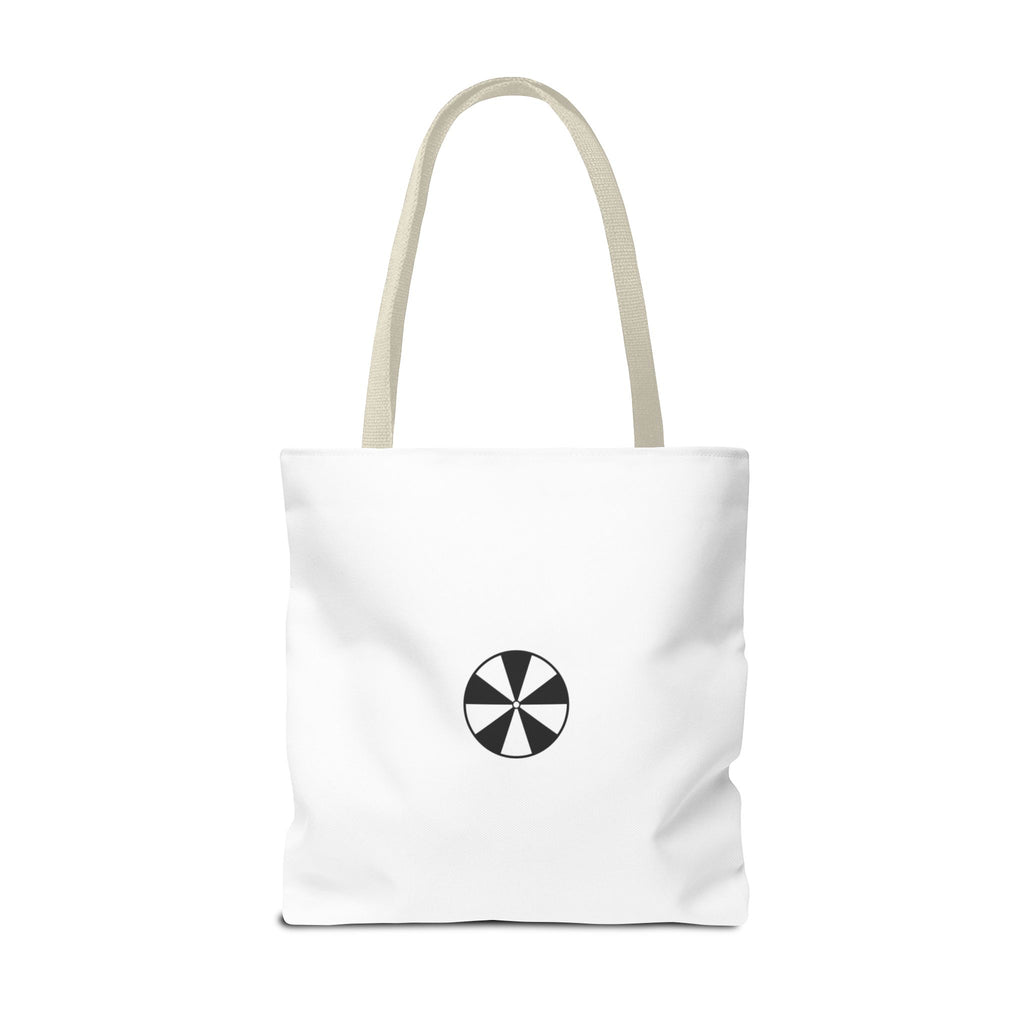 XV/15 Beach Club All-Over Print Tote Bag — Retro Beach Umbrella Tote