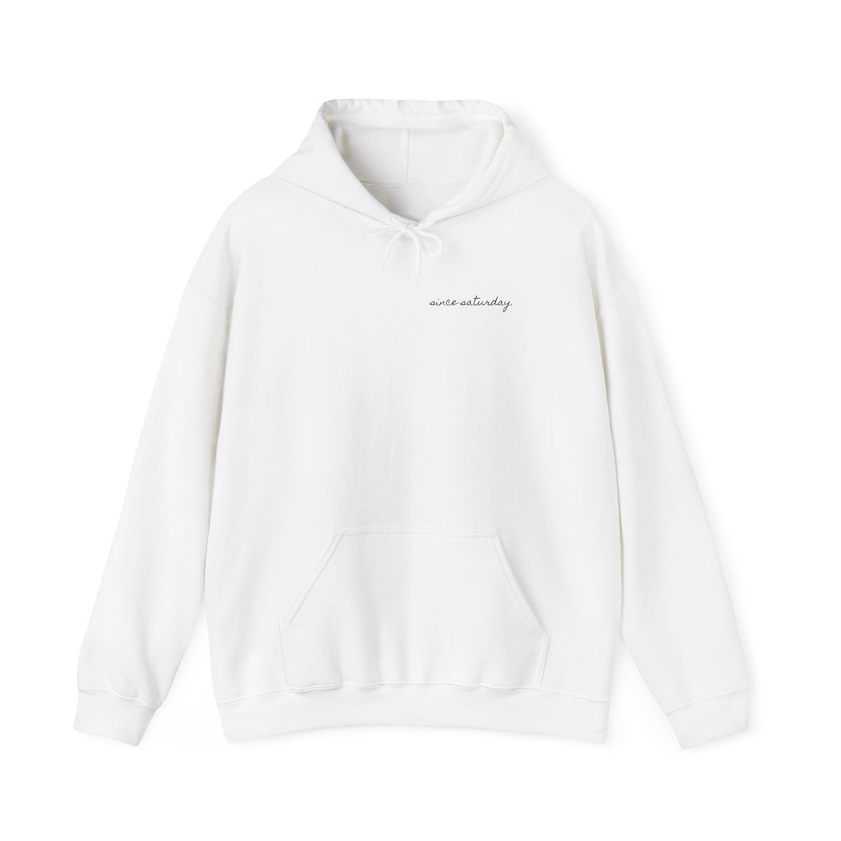 Still Wearing The Wristband Hoodie — Painted Club Wristbands & Champagne Back Print Hoodie