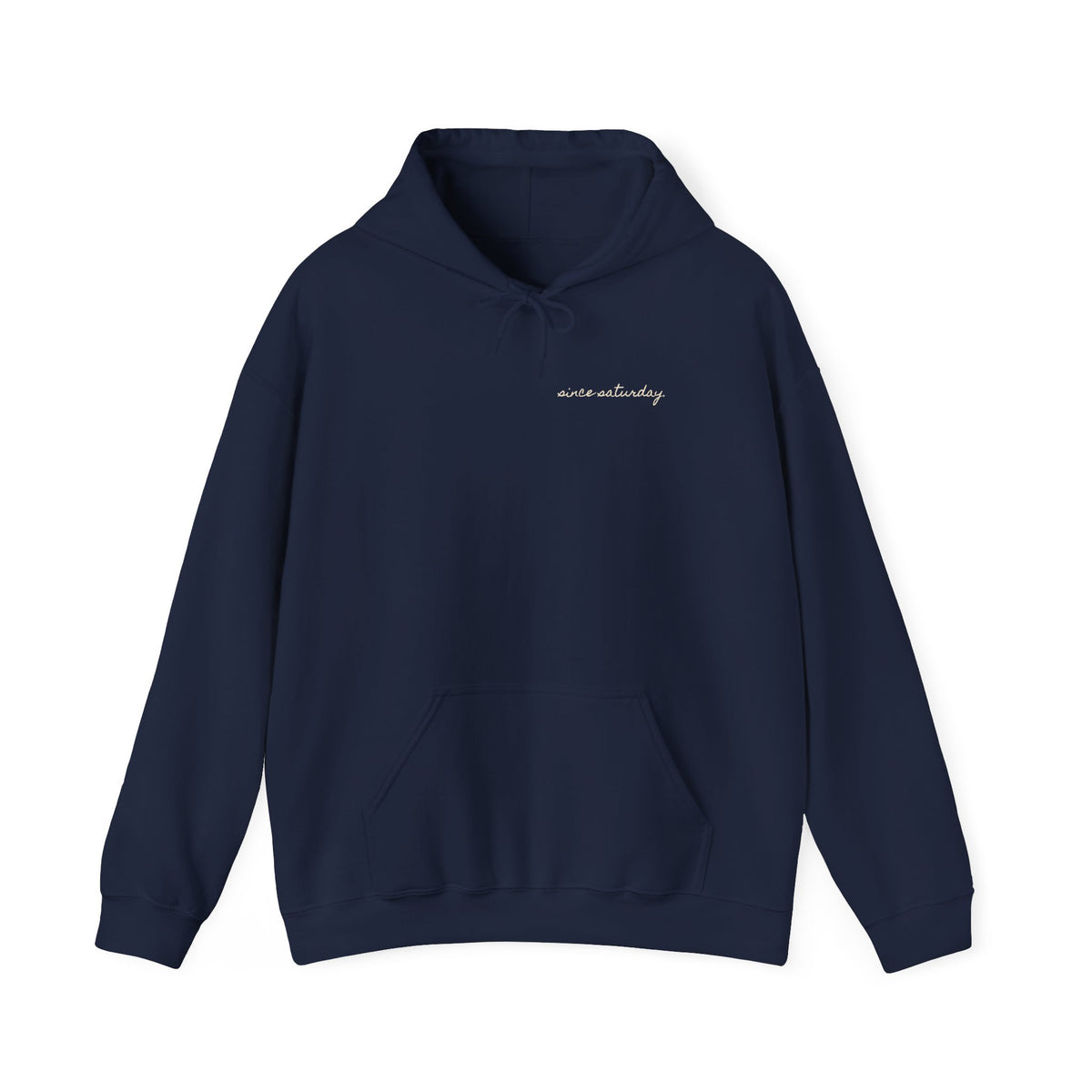 Still Wearing The Wristband Hoodie — Painted Club Wristbands & Champagne Back Print Hoodie