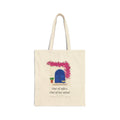 Out Of Office. Out Of My Mind. Canvas Tote Bag — Greek Island Door Tote