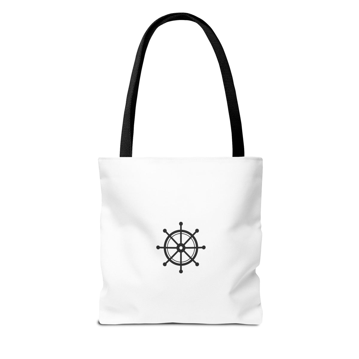 XV/15 Boat Day All-Over Print Tote Bag — Aerial Yacht Cove Beach Tote