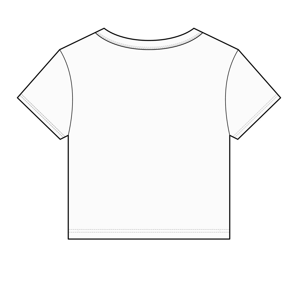 SPF Was A Suggestion Lobster Baby Tee — Sunburnt Lobster Saint-Tropez Micro Rib Top