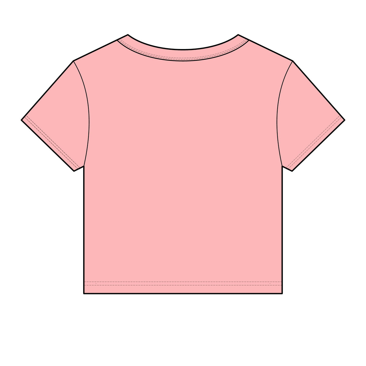 SPF Was A Suggestion Lobster Baby Tee — Sunburnt Lobster Saint-Tropez Micro Rib Top