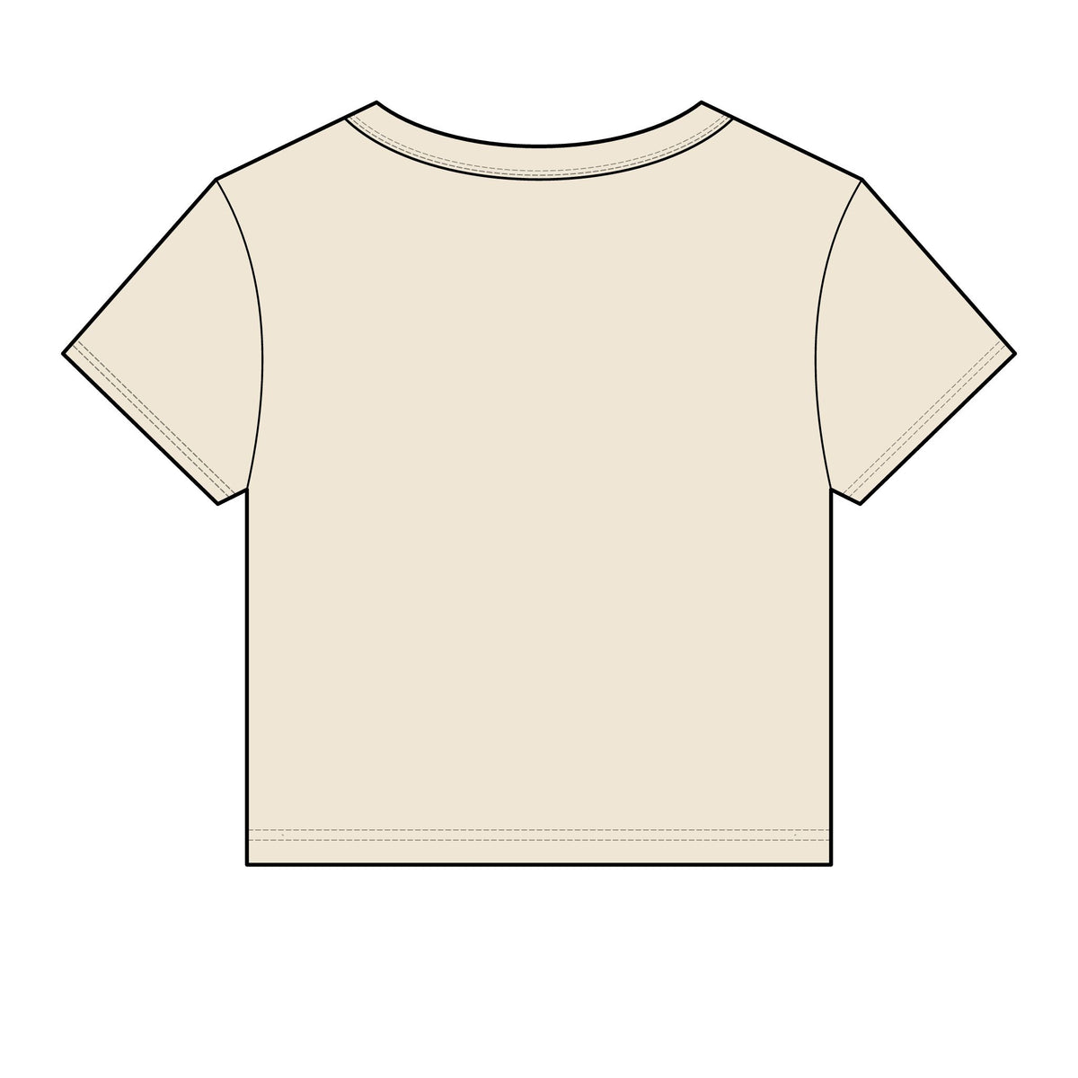 SPF Was A Suggestion Lobster Baby Tee — Sunburnt Lobster Saint-Tropez Micro Rib Top