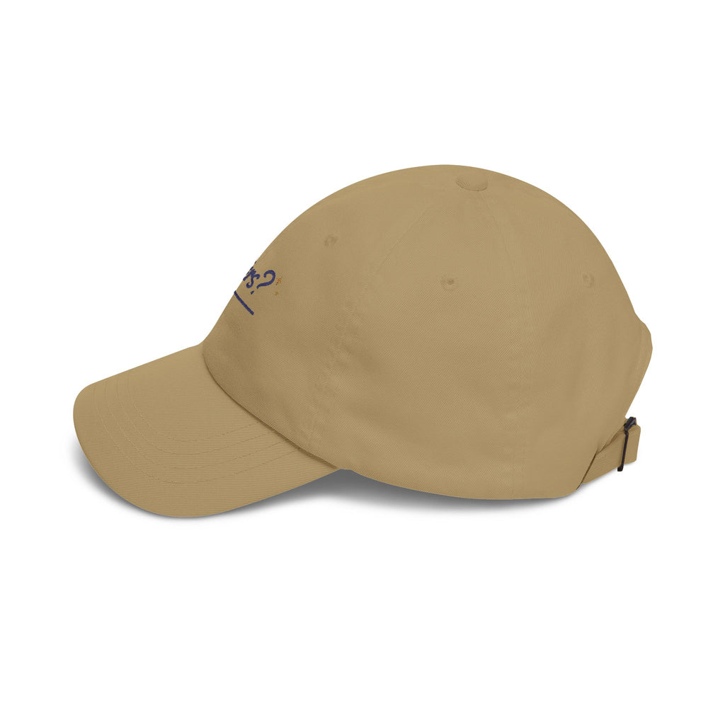 Afters? Embroidered Dad Hat — Retro Script Nightlife Cap