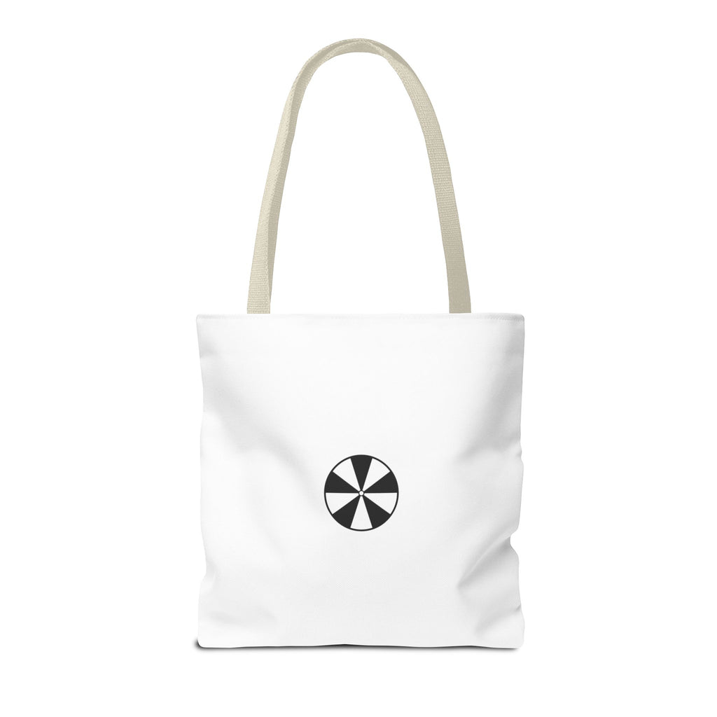 XV/15 Beach Club All-Over Print Tote Bag — Retro Beach Umbrella Tote